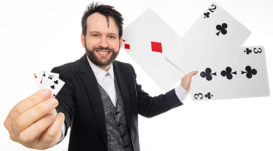 Giant and tiny cards